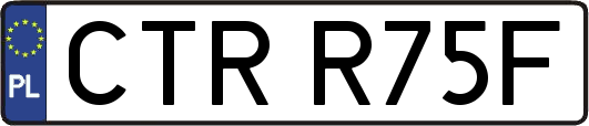 CTRR75F