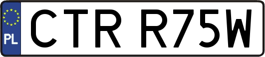 CTRR75W