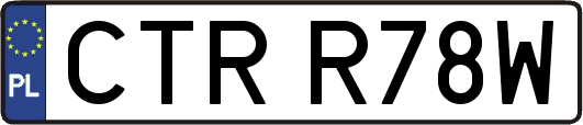 CTRR78W
