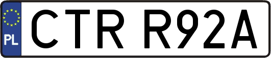 CTRR92A