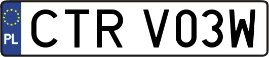 CTRV03W