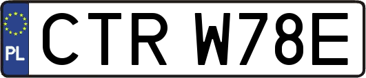 CTRW78E