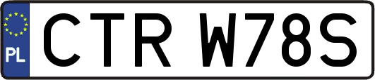 CTRW78S