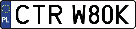 CTRW80K