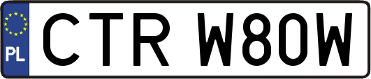 CTRW80W
