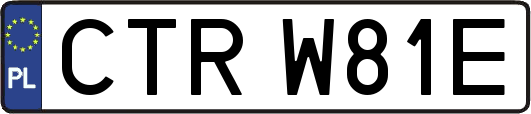 CTRW81E