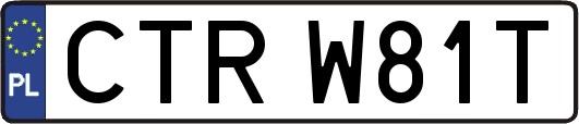 CTRW81T