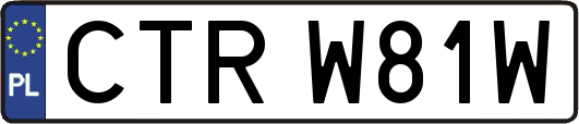 CTRW81W