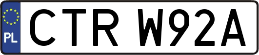 CTRW92A