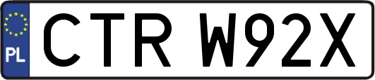 CTRW92X