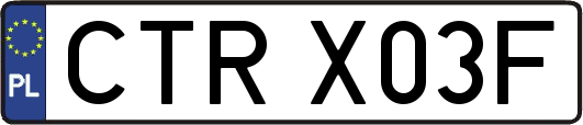 CTRX03F