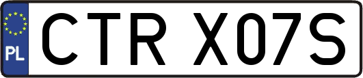 CTRX07S