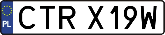 CTRX19W