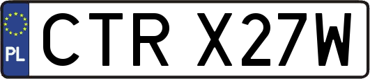 CTRX27W