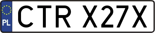CTRX27X