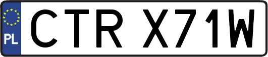 CTRX71W