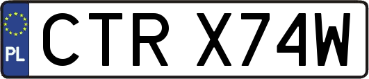 CTRX74W
