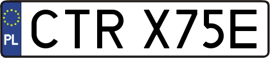 CTRX75E