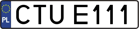 CTUE111