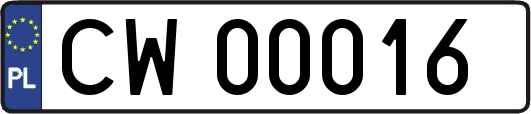 CW00016