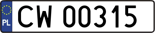 CW00315
