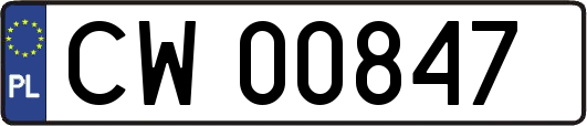 CW00847