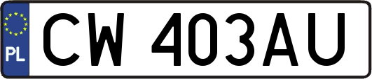 CW403AU