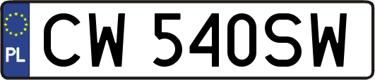 CW540SW