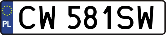 CW581SW