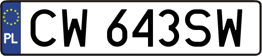 CW643SW