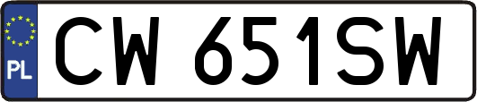 CW651SW