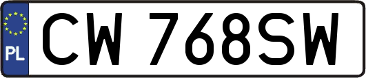 CW768SW