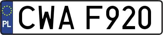 CWAF920