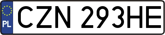 CZN293HE