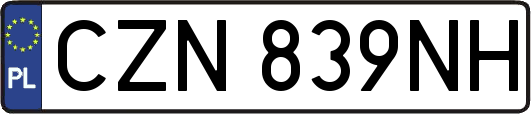 CZN839NH