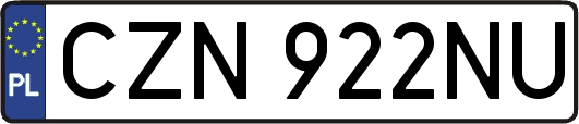 CZN922NU