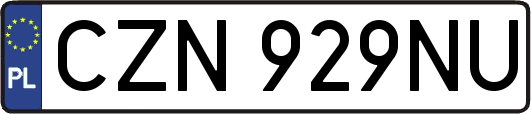 CZN929NU