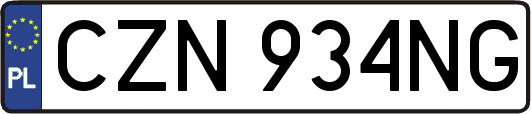 CZN934NG