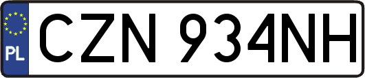 CZN934NH