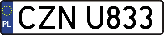 CZNU833