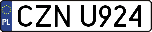 CZNU924