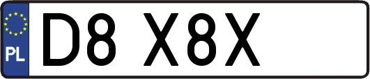 D8X8X
