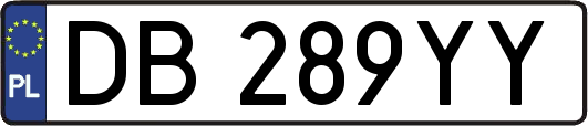 DB289YY