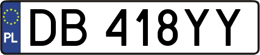 DB418YY