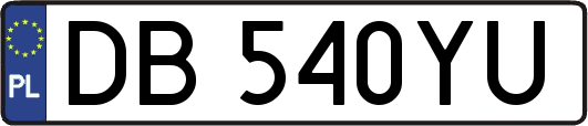 DB540YU