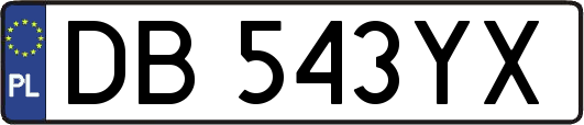 DB543YX