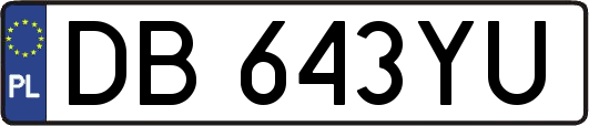 DB643YU