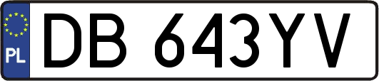 DB643YV