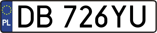 DB726YU