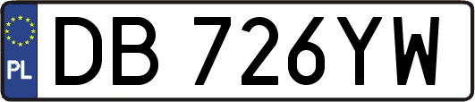 DB726YW